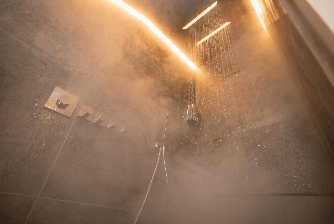 Douche sensorielle dans la vapeur