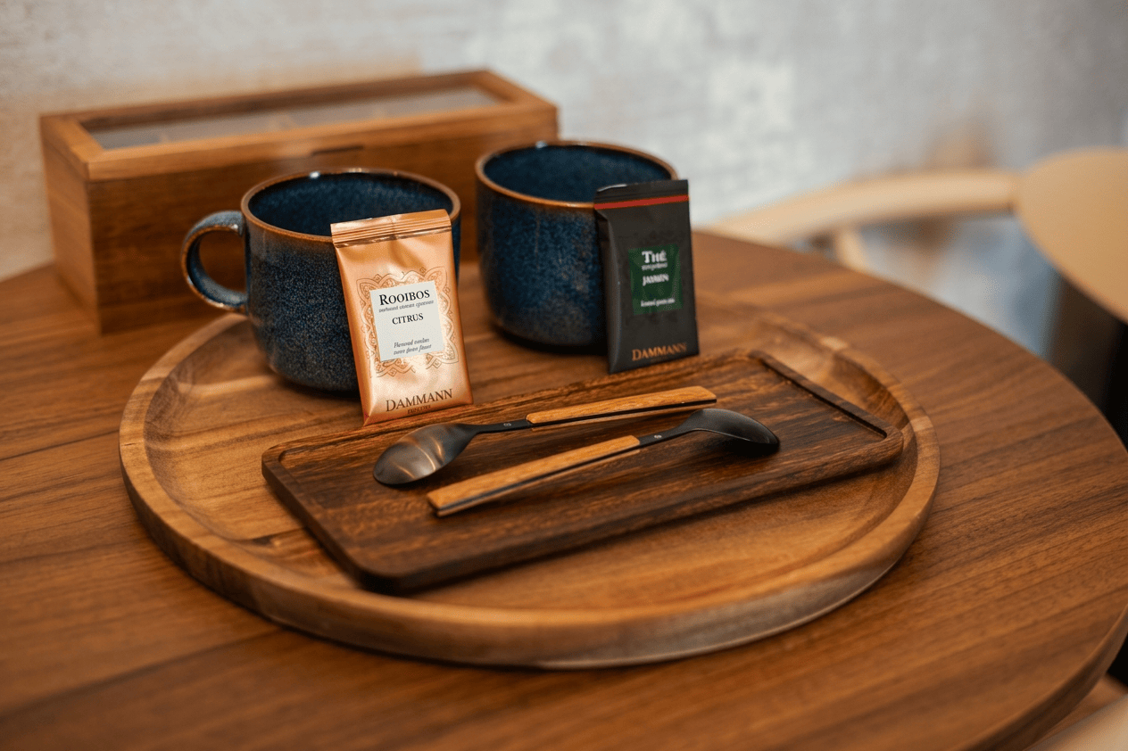 Thés Dammann Frères et tasses